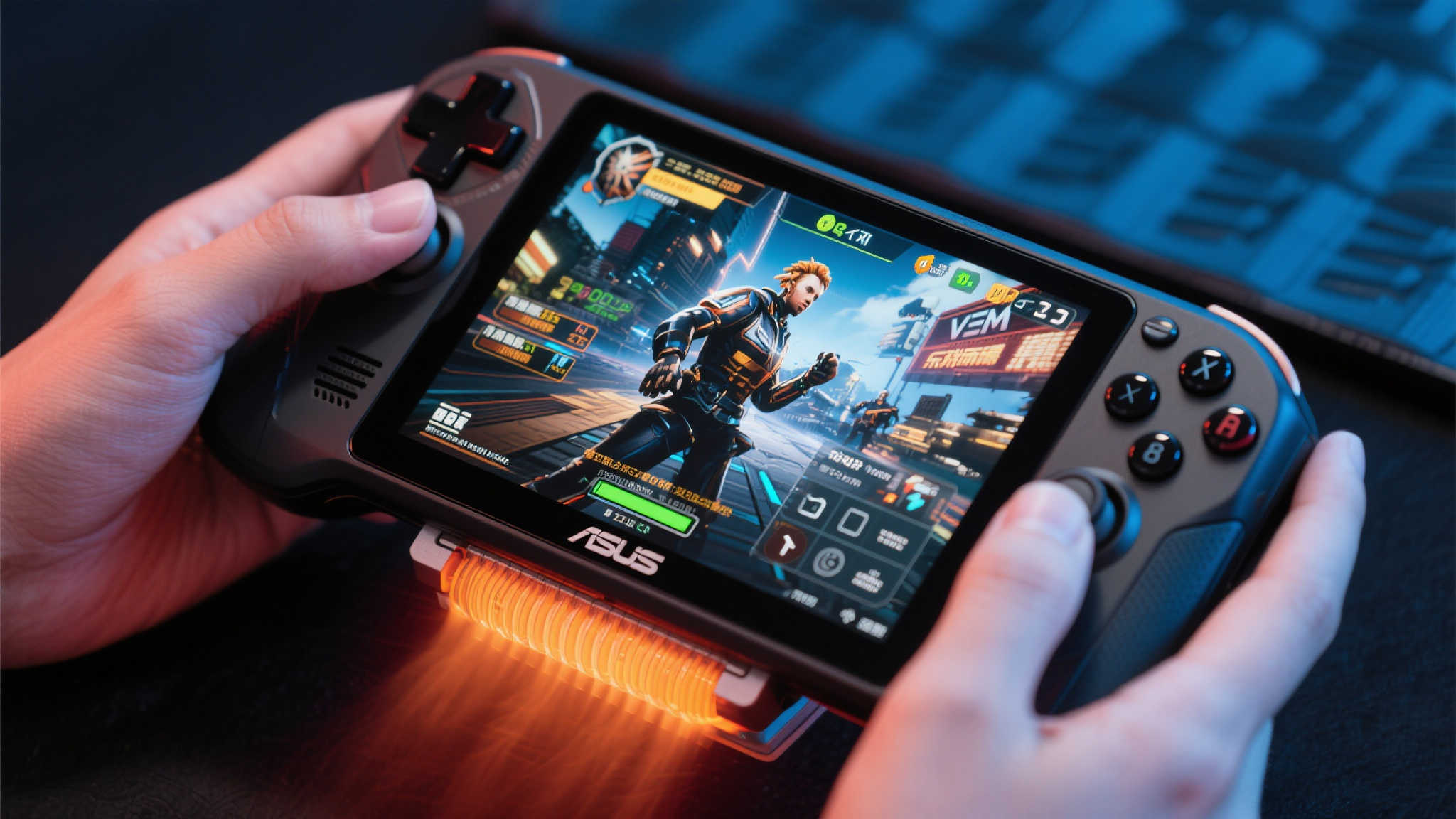 华硕游戏掌机挑战《毁灭战士:黑暗时代》:画质与帧数需妥协 华硕游戏掌机挑战《毁灭战士:黑暗时代》:画质与帧数需妥协